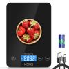 KOIOS Food Scale, 33lb/15kg Digital Kitchen Scale Grams and Ounces for Cooking Baking, 1g/0.1oz Precise Graduation, Type-C Charging, Tare Function