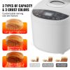 Bread Maker, 19-in-1 2LB Dough Machine, Nonstick Ceramic Pan Automatic Breadmaker with Gluten Free Setting, Whole Wheat Bread Making, Digital